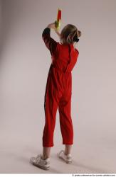 DENISA PILOT STANDING POSE WITH GUN 4